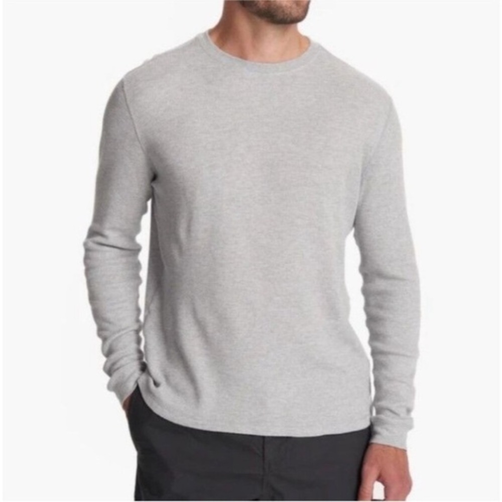 NWOT Vuori Waffle Crew Size XXL Gray V176